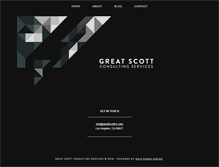 Tablet Screenshot of greatscottcs.com